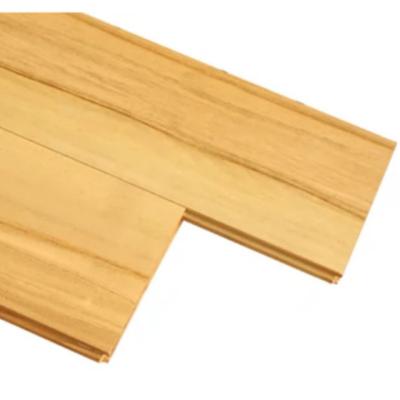 China Modern Eco-friendly Engineered Walnut Maple Teak Soild Wood Flooring Anti Aging for sale