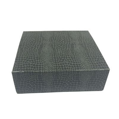 China China Handmade Made Cardboard Rectangular Folding Rigid Paper Gift Box With Lid for sale