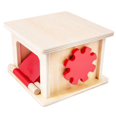 China Early Wooden Drawer Enlightenment Winder Educational Toys Montessori Education Sensory Toys For Kids Study for sale