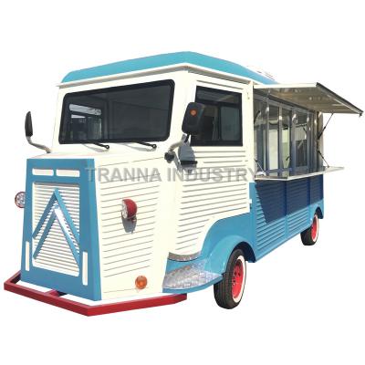 China European Standard Vegetable Processing Factory Scooter Rickshaw Hot Dog Food Supply Truck for sale