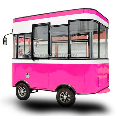 China Electric type mobile freezer juice coffee bike, ice cream tricycle food vegetable processing plant cold drinks car for sale for sale