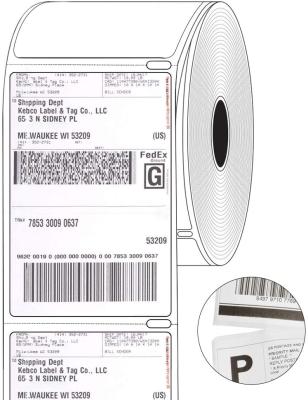 China 4x6 Shipping Label Waterproof DYMO Waterproof DM 1744907 Compatible Labels for sale