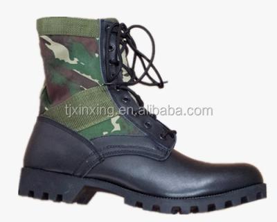 China Military Genuine Leather Boots Mens Breathable Shoes for sale