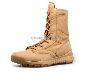 China Jungle Tan Outdoor Combat Water Proof Desert Military Boots for sale