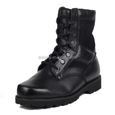 China Water Proof China Xinxing Outdoor Men Genuine Leather Military Boots for sale