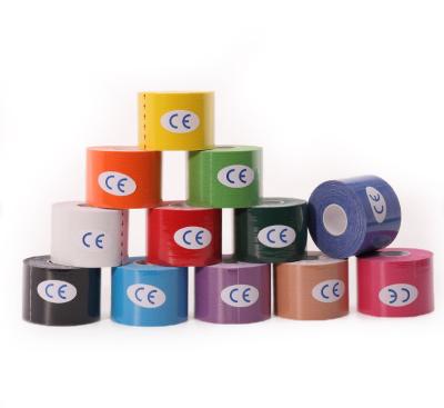 China Factory Price Cotton Waterproof Waterproof Cotton Tape Kinesiology Muscle Kinesiology Tape Muscle Sports Waterproof Tape for sale