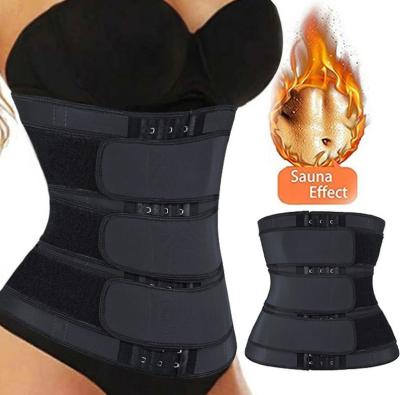 China Amazon Hot Sale Waist Trainer Corset Ladies Waist Trainer Weight Loss Belly Trimmer Control Workout Body Shaper For Women for sale