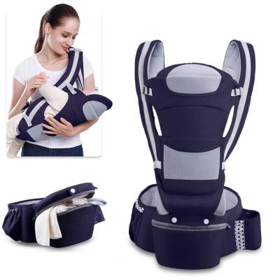 China Factory Price New Organic Cotton Baby Carriage Shoulder Sling Newborn Carrier Bag Increasing Ergonomic 360 Baby Carrier for sale