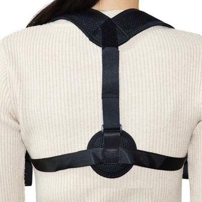 China Amazon Hot Sale Custom Adjustable Back Clavicle Support Scoliosis Back Brace for Women Men Neoprene Belt Posture Corrector for sale