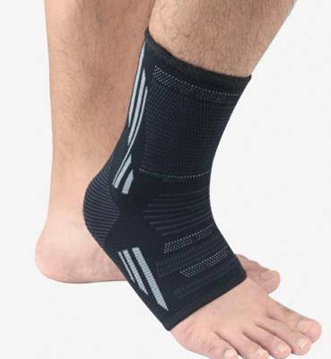 China New Design Ankle Sprain Support Ankle Guard Breathable Compression Elastic Ankle Support Knit Ankle Sleeve for sale