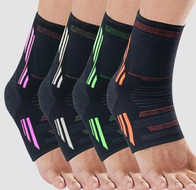 China Ankle Sprain Support Amazon Hot Selling Basketball Ankle Compression Sleeve High Quality Running Ankle Straps Wrap for sale