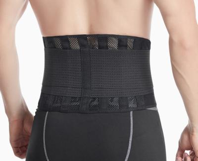 China Hot Selling Breathable Adjustable Working Spine Protector Waist Support Waist Support Belt Lumbar Brace Lower Back Pain for sale