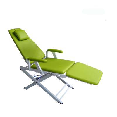 China Factory Price Easy To Take And Travel Dental Clinic Use Dental Folding Chair for sale