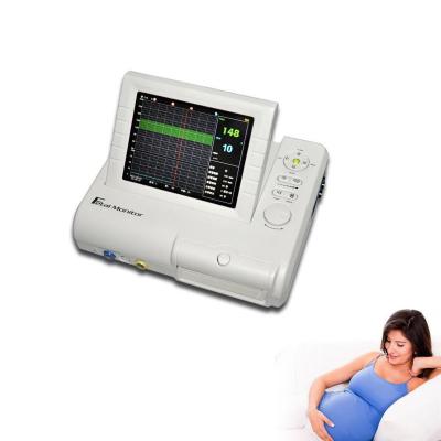 China Baby Heart Rate Monitor CE Certificate Hospital Fetal Monitor 8 Inch Screen Color LCD Display CTG Fetal Heart Monitor for sale