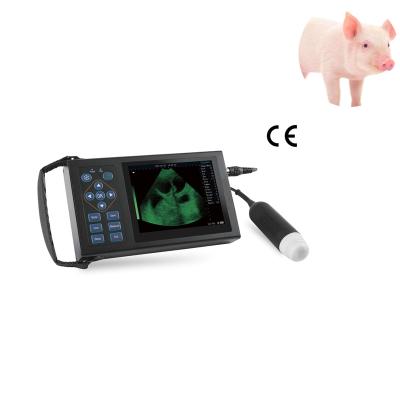 China Handheld Veterinary Pigs Ultrasound Scanner For Animal Machine Portable Ultrasound Echograph for sale