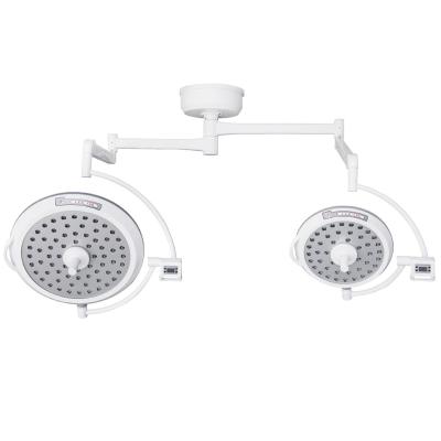 China High Quality Plastic Double LED Ceiling Dome Shadowless Operation Lamps Operating Surgical Light for sale