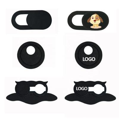 China 2 Pack Smart Phone Laptop Webcam Blocker Camera Privacy Cam Cover Slider Anti-Spy Privacy Cover ABS Logo Printed for sale