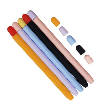 China Tablet Silicone Cover For Apple Pencil Case 2nd Generation Protective Anti-scratch for sale