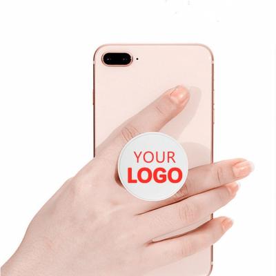 China Adjustable Free Custom Printing LOGO Phone Socket Holder for Phones and Tablets Phone Holder for sale