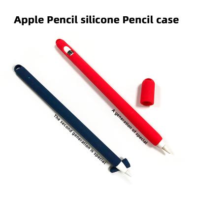 China Anti-fall Silicone Cover For Apple Pencil Case 2nd Generation Protection Anti-scratch for sale