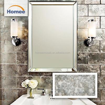 China Interior Tiles 3X6 Antique Looking Subway Tile Bathroom Washroom Crystal Mirror Glass for sale