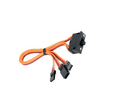 China RC Heavy Duty Plugging With Original Futaba Lead Connectors 22AWG LED 3 Pin JR for sale