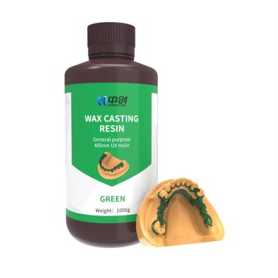 China Tasa de residuos < 0,15% Resina de cera curable por UV 1 kg/botella para el acabado liso de la superficie en venta