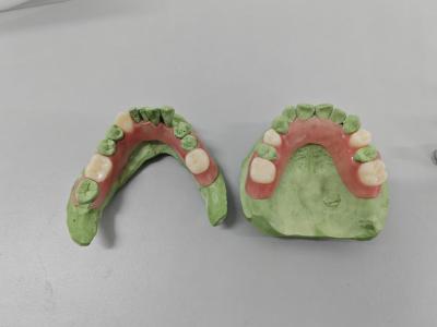 China Unsichtbare Zahnersatz-Basis-Harz für schnelle Produktion und teilweise edentulous Wiederherstellung zu verkaufen