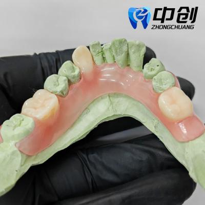 China Customization meets comfort Invisible denture transparent resin with ergonomic design for sale