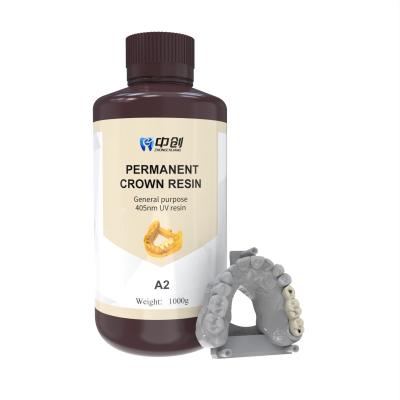 China Flexible Permanent Crown Dental Resin met verbeterde buigmodulus en hechting Te koop