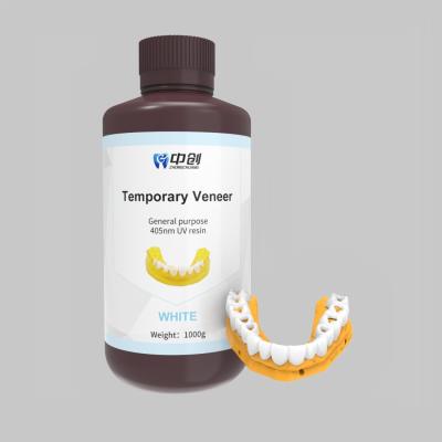 China Adjustable Comfort Dental High Transparency Resin For Natural Aesthetics Bending Strength 35-42Mpa Breaking Elongation Rate 92% for sale