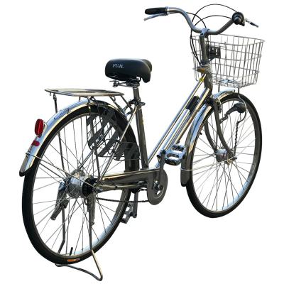 China Factory direct sale stainless steel internal variable speed bicycle internal seven-speed commute bike 26/27 inch for sale