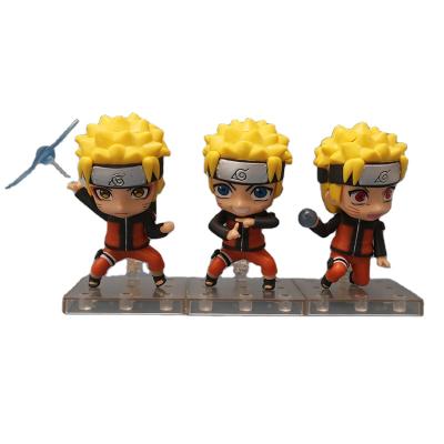 China Hot Selling Eco-friendly Customized Eco-friendly Plastic Anime Figure Toys Hokage Action Figure for sale