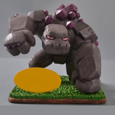 China 3D Effect OEM PVC Monsters Figure Maker Design Your Own Art Toy Figure Welcome stone stock number for sale