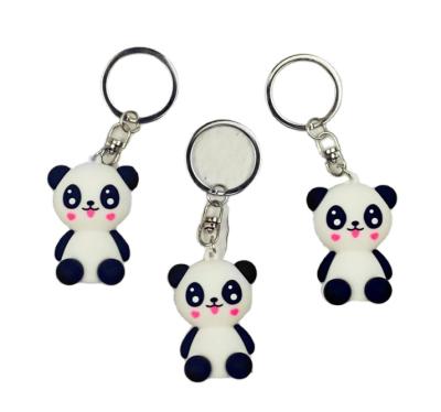 China Cartoon 3D Toy Figures Key Chain Manufacturer Custom PVC Key Chain Action Number for sale