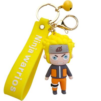 China New Key Chain Toy 2021 Cartoon Wholesale Anime Lanyard Key Chain Anime Key Chain for sale