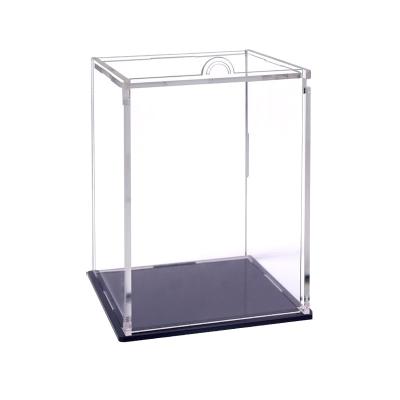 China OEM Eco-Friendly Transparent Locked Acrylic Case For Cartoon PVC Acrylic Stock Display Case for sale