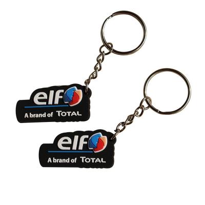 China Custom Key Chain Gifts Tag in Your Logo Design Rubber/Embroidery/Metal/Plastic Key Chain for sale