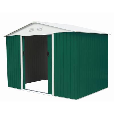 China Easily Assembled Metal Garden Shed 8 x 6 with Base for sale