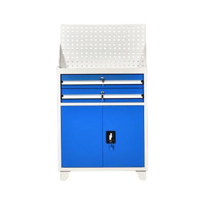 China Professional heavy duty heavy duty factory metal 2 drawers tool cabinet for garage for sale