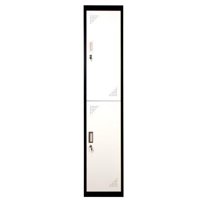 China High Quality (Height) Adjustable Knock Down Steel Structure Iron 2 Door Locker for sale