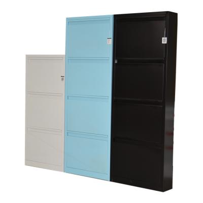 China SUPER SLIM SPACE SAVER Steel SHOES CABINET for sale