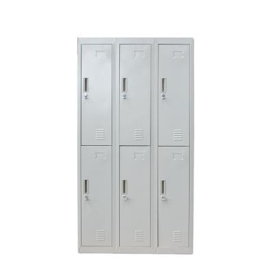 China Adjustable (Height) Sell Well New Type Metal Lock 6 Main Door Steel Cabinet for sale