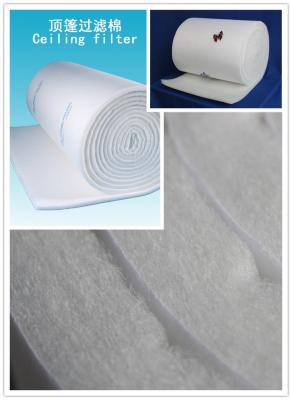 China 2m X 20m X 22 mm EU5 filter Synthetic Fiber Medium Material with CE for sale