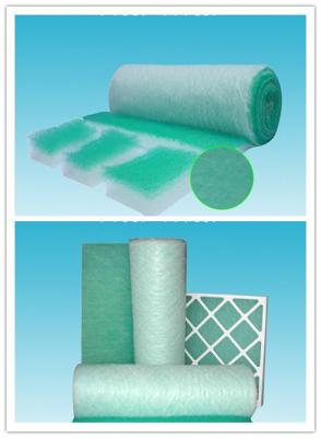 China Painting Equipment G2 / EU2 Glass Fiberglass Filter Roll Low Compressibility for sale