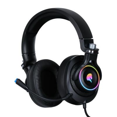 China Lightweight SAMA Wired Headphones Headphones Over Ear Headphones Noise Canceling USB Gaming Headset for sale