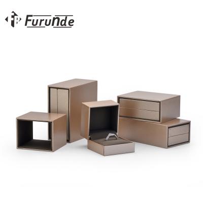 China 2021 handmade new personalized jewelry packaging box wedding ring box for sale