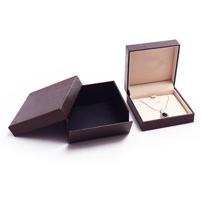 China Custom Package Folder Luxury Handmade Simple Luxury Jewelry Gift Box Velvet Leatherette Paper Jewelry Boxes For Rings for sale