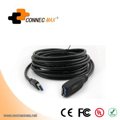 China Active Injection Port Power Cable Extension Repeater USB 3.0 Camera 5 Meters for sale