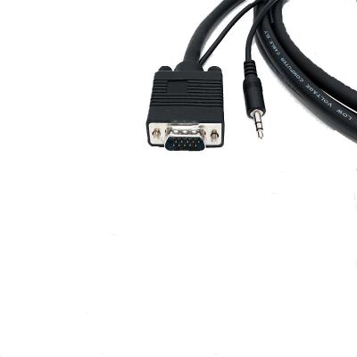 China High Quality COMPUTER VGA Male To Male With Audio Cable for sale